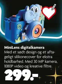 Fætter BR MiniLens digitalkamera tilbud