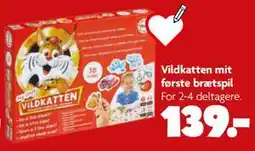 Fætter BR Vildkatten mit første brætspil tilbud