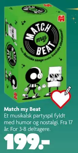 Fætter BR Match my Beat tilbud