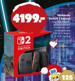Fætter BR Nintendo Switch 2 konsol tilbud