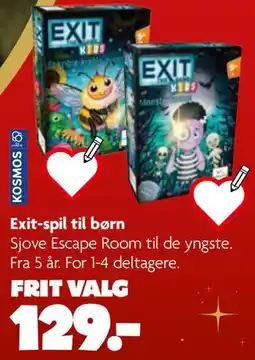 Fætter BR Exit-spil til børn tilbud