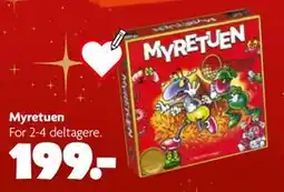 Fætter BR Myretuen tilbud