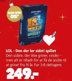 Fætter BR LOL - Den der ler sidst! spillet tilbud