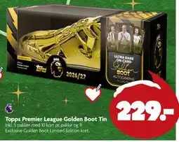 Fætter BR Topps Premier League Golden Boot Tin tilbud