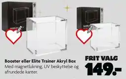 Fætter BR Booster eller Elite Trainer Akryl Box tilbud