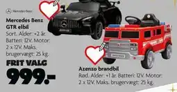 Fætter BR Azenzo brandbil tilbud