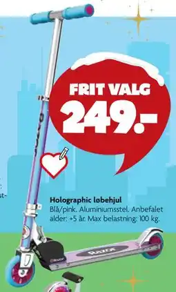 Fætter BR Holographic løbehjul tilbud