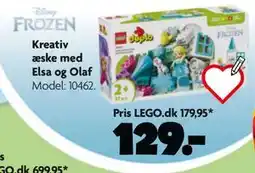 Fætter BR Kreativ æske med Elsa og Olaf tilbud