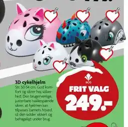 Fætter BR 3D cykelhjelm tilbud