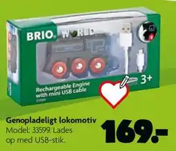 Fætter BR Genopladeligt lokomotiv tilbud