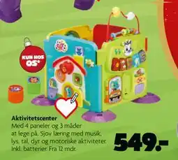 Fætter BR Aktivitetscenter tilbud
