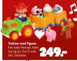 Fætter BR Traktor med figurer tilbud