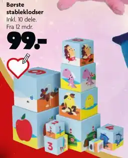 Fætter BR Børste stableklodser tilbud