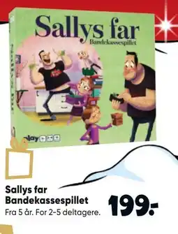 Bilka Sallys far Bandekassespillet tilbud