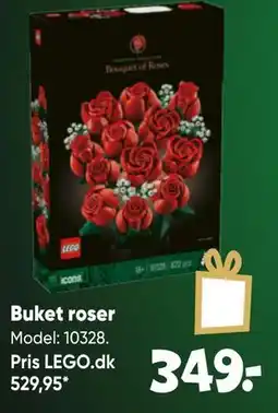 Bilka Buket roser tilbud