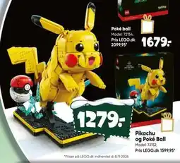 Bilka Pikachu og Poké Ball tilbud