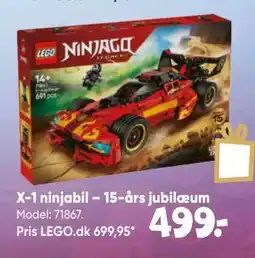 Bilka X-1 ninjabil – 15-års jubilæum tilbud