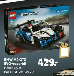 Bilka BMW M4 GT3 EVO-racerbil tilbud