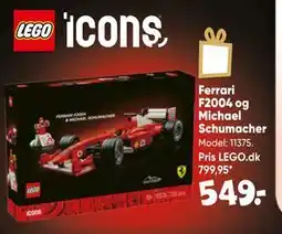 Bilka Ferrari F2004 og Michael Schumacher tilbud