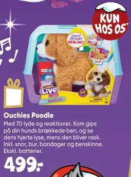 Bilka Ouchies Poodle tilbud
