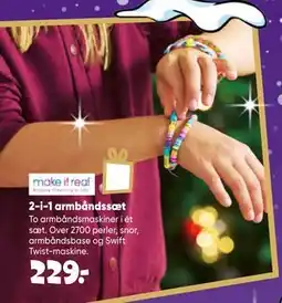Bilka 2-i-1 armbåndssæt tilbud