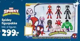 Bilka Spidey figurpakke tilbud