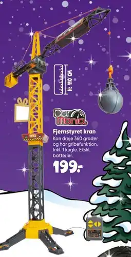 Bilka Fjernstyret kran tilbud