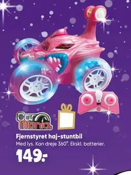 Bilka Fjernstyret haj-stuntbil tilbud