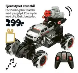 Bilka Fjernstyret stuntbil tilbud