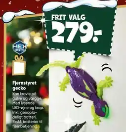 Bilka Fjernstyret gecko tilbud