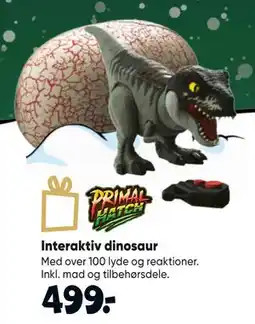 Bilka Interaktiv dinosaur tilbud