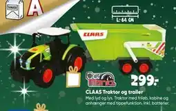 Bilka CLAAS Traktor og trailer tilbud