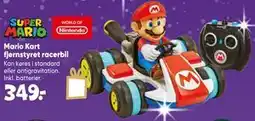 Bilka Mario Kart fjernstyret racerbil tilbud