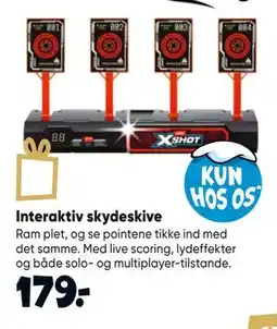 Bilka Interaktiv skydeskive tilbud