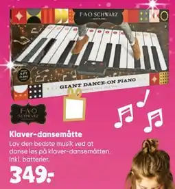 Bilka Klaver-dansemåtte tilbud