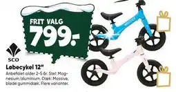 Bilka SCO Løbecykel 12 tilbud