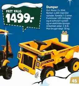 Bilka Dumper tilbud