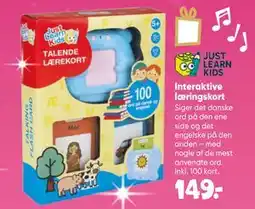 Bilka Interaktive læringskort tilbud