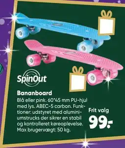 Bilka Bananboard tilbud