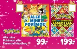 Bilka Alle mine Pokémon eller Essentiel håndbog tilbud