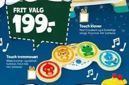 Bilka Touch trommesæt tilbud