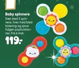 Bilka Baby spinnere tilbud