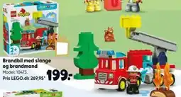 Bilka Brandbil med slange og brandmand tilbud