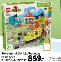 Bilka Stort interaktivt lokalbanetog tilbud
