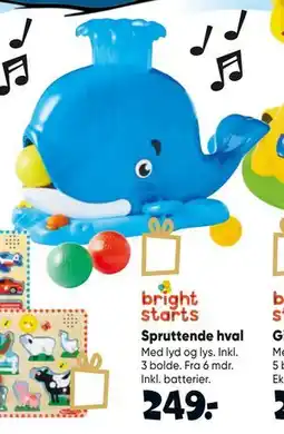 Bilka Spruttende hval tilbud
