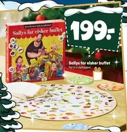 Bilka Sallys far elsker buffet tilbud