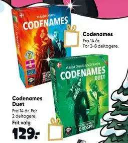 Bilka Codenames tilbud