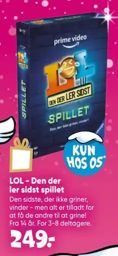 Bilka LOL - Den der ler sidst spillet tilbud