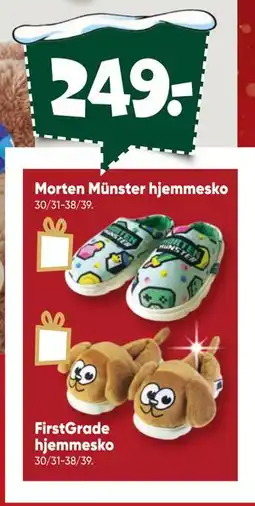 Bilka Morten Münster hjemmesko tilbud
