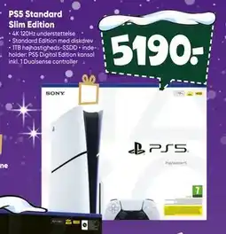 Bilka PS5 Standard Slim Edition tilbud